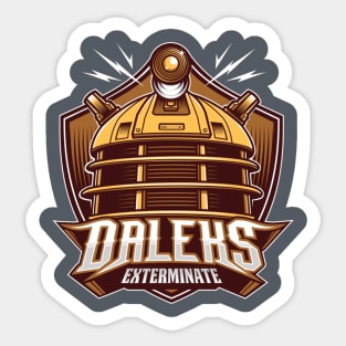 Daleks Team Sticker